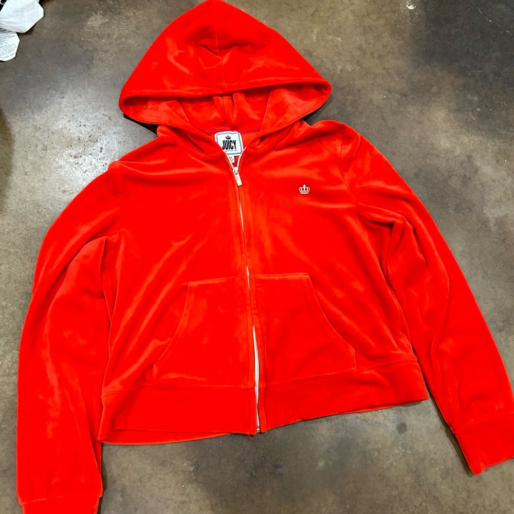 red juicy couture jacket